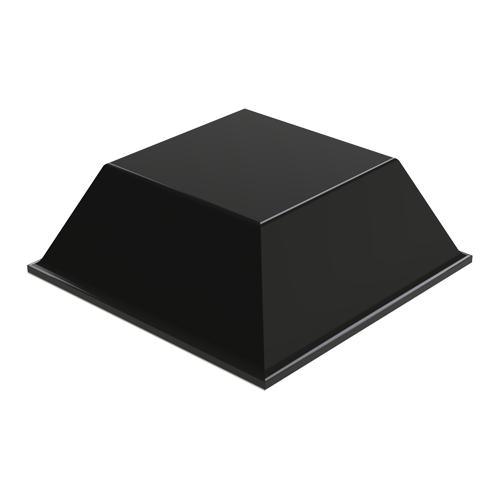 Self-Adhesive Bumper Ø20.6x7.6 PUR black