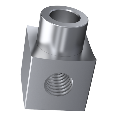 Rivet-type retaining bolt