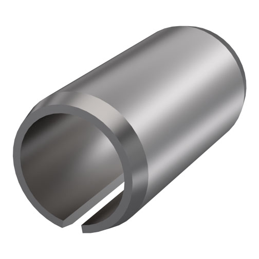 Spring-Type Straight Pin ISO13337 Ø6x50 Spring Steel