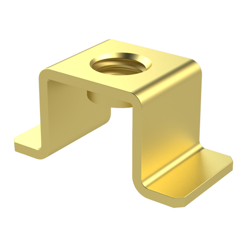 PC Mount Screw Terminal M4 Brass pure for SMD mounting