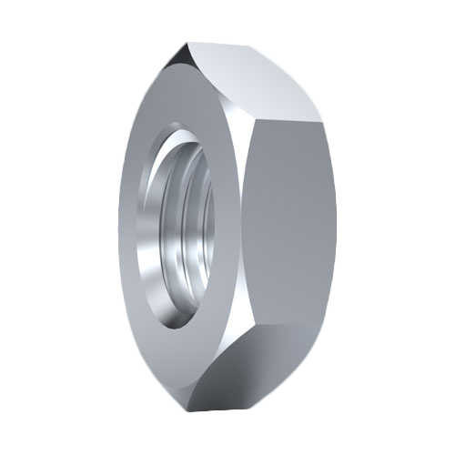Hexagon Nut DIN934/ISO4032 M3 Galvanized Steel 8.8