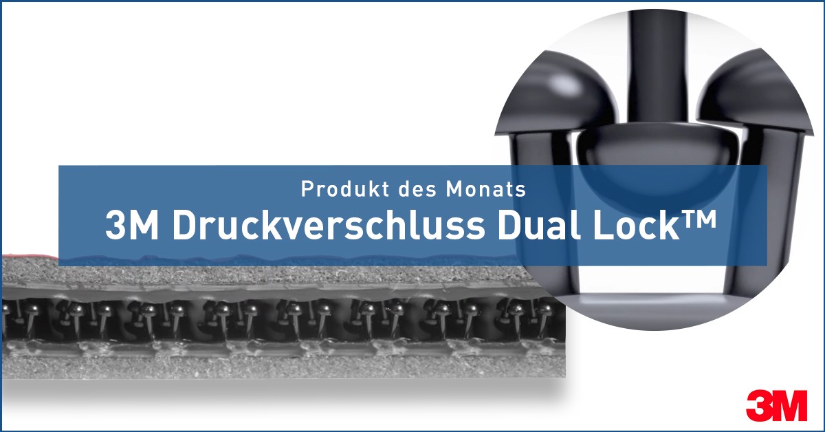 Practical & Flexible: 3M Dual Lock™ Reclosable Fastener in Dispenser Box