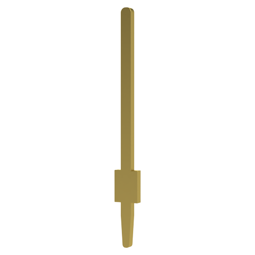 Wrap Pin 0.9x18.5-3.5mm Brass gold-plated 0.56mm thick