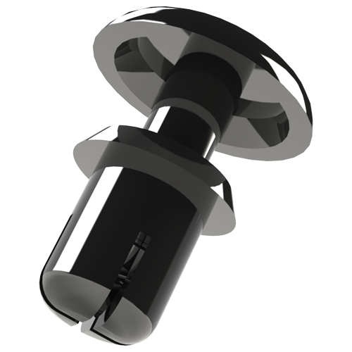 Drive Rivet Ø4.0 | 5.5-6.5 Polyamide 6.6 black