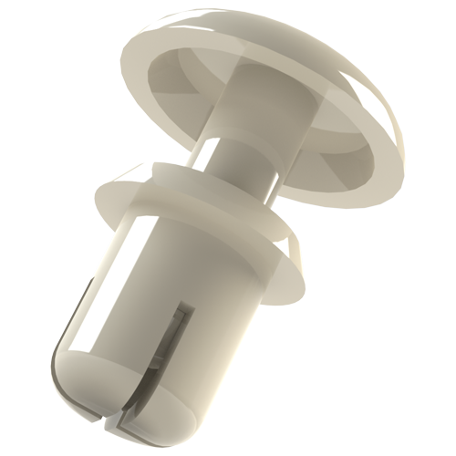 Drive Rivet Ø4.0 | 2.5-3.5 Polyamide 6.6 white