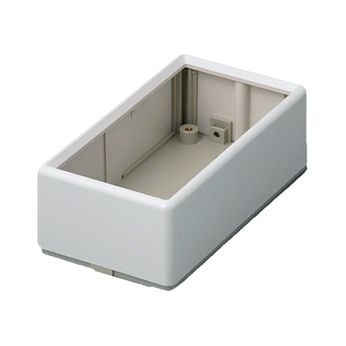 Flat enclosure 120 A w/o front panel