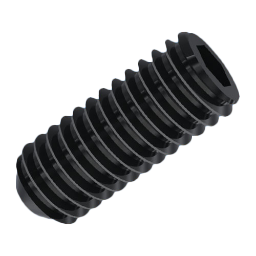 Set Screw DIN913/ISO4026 M5x6 ST-4.8 Zinc BL Hex Socket Flat Point
