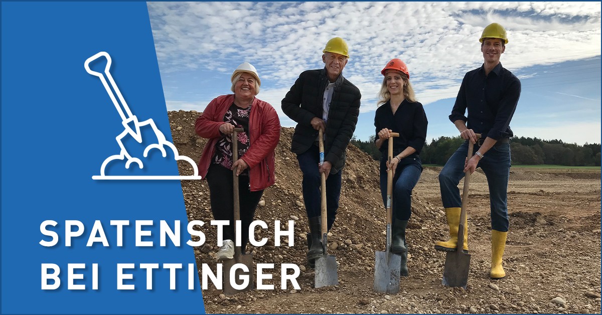Groundbreaking ceremony at ETTINGER