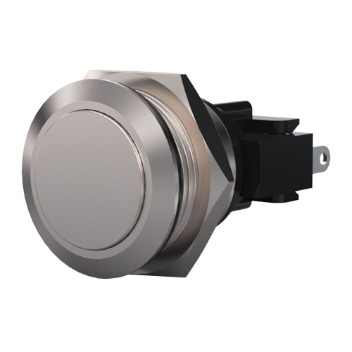 Switch Vandal Resistant ø21mm Stainless steel/5A-250V/IP66