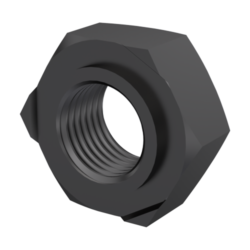 Weld Nut DIN929 M4 Plain Steel Hexagon