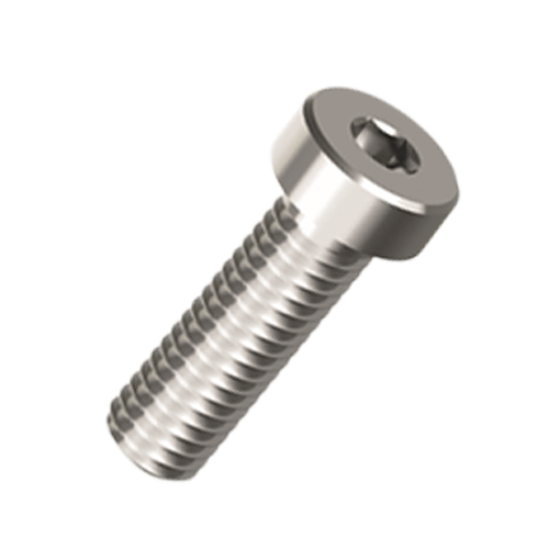 Socket Head Screw DIN7984 M5x8 Stainless Steel A4 Hexagon