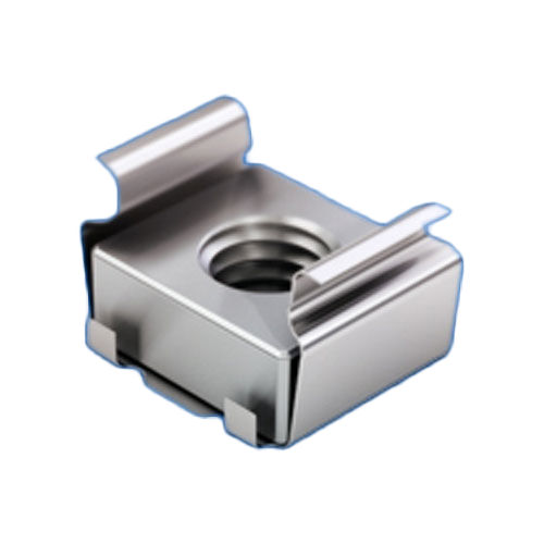 Cage Nut M5 Panel Thk. Range 1.7-2.7mm Galvanized Steel