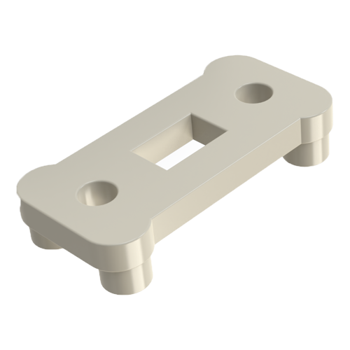 Discrete Component Mount Polyamid 111 natural UL94-V2