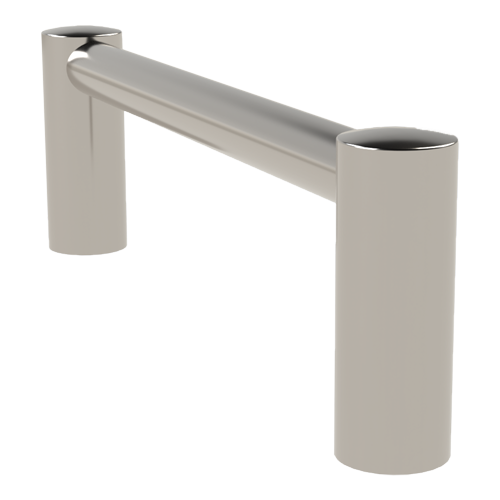Handle 120/42/10mm M5 Stainless steel 1.4301