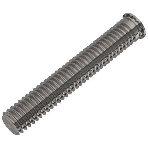 Einpressbolzen M4x30,0 Stahl rostfrei A2 passiviert