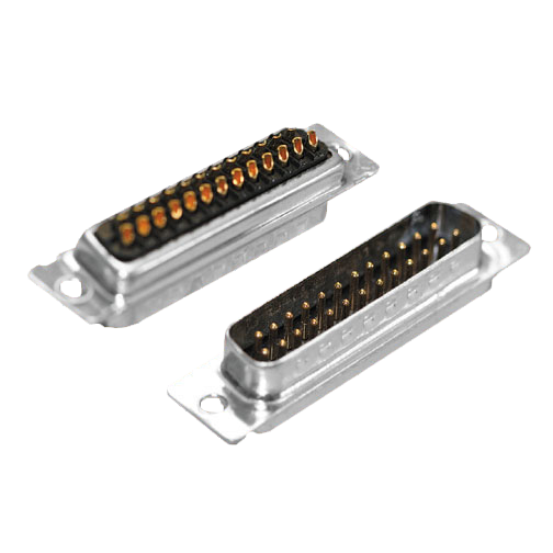 D-Sub Connector 25-pole Quality Class III/Pins gold-plated