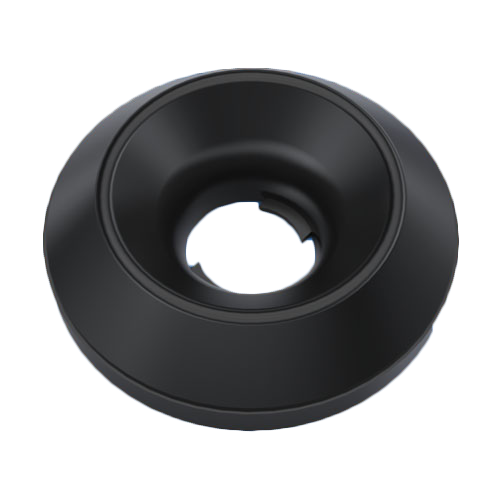 Rosette Washer Ø4.3/16.0 x 3.5 Polyamide 6 black