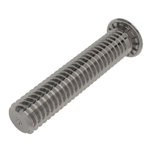 Self-Clinching Stud M3x8.0 A2 Stainless Steel Passivated