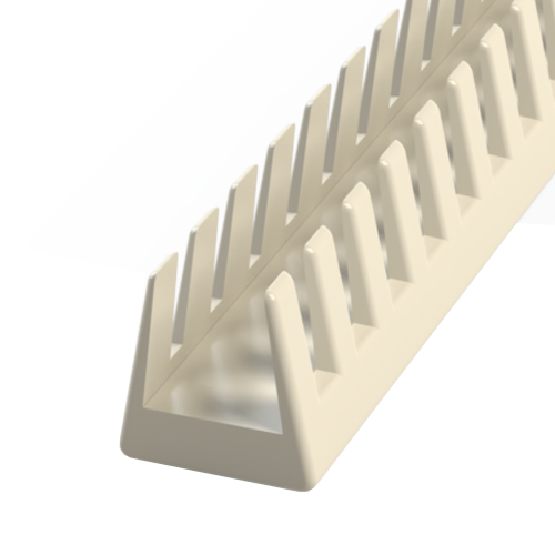 Continuous Grommet Strip 1.8-2.7mm Polyamide 6 natural UL94-HB E36632