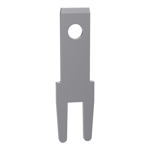 Blade Terminal 2.8x0.5 | 13.0 Silver-Plated Brass