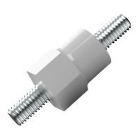 Insulated Standoff Alkyd Resin - ST M/M AF14x14 | Thread M6x10 / M6x10