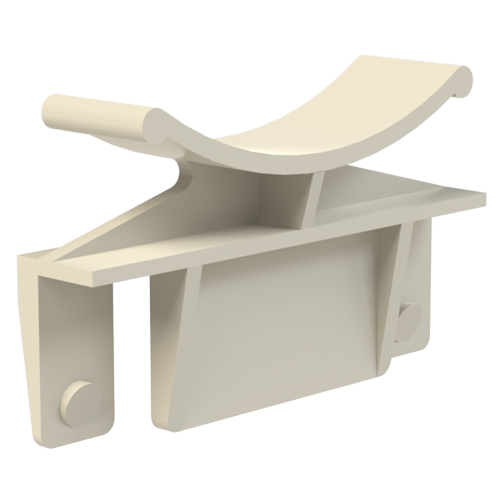 Circuit Board Puller 38x22mm 1.6mm Polyamid 6.6 natural UL94-V2 E70062