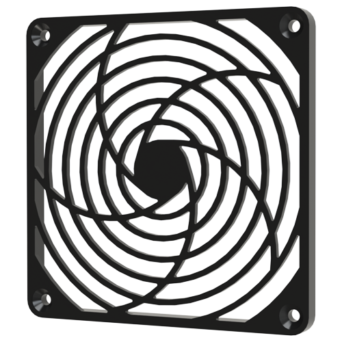 Plastic Fan Guards for Fan 120 x 120