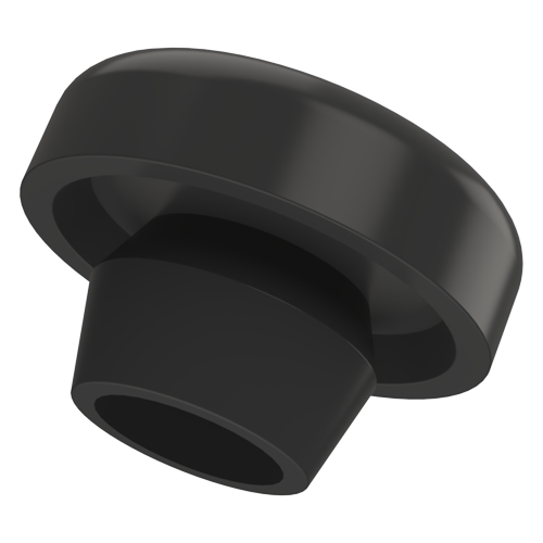 Body Plug 25/34mm panel 0.8-2.0mm Thermoplastic rubber,black