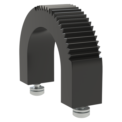 Plastic carrying handle 35/28.5mm Polyamid 6 black/max. 250N