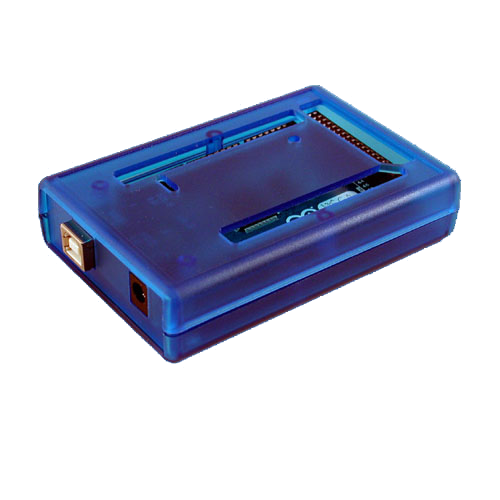Case for Arduino Mega 2560 / translucent blue