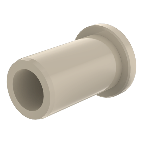 Flanged Bearing ø6/10/15x8.5-2mm Polyamid 6.6 natural UL94-V2