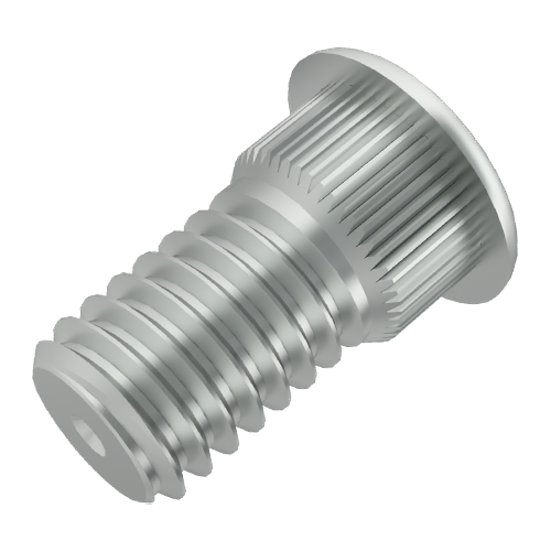 Self-Clinching Stud M4x12.0 Tin-Plated Phosphor Bronze