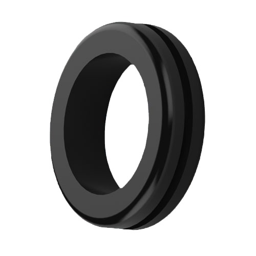 Tülle 2,0/5,0-1,5mm TPE schwarz