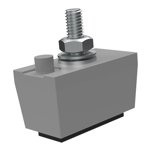 Instrument Foot 27.0x14.1 ABS gray