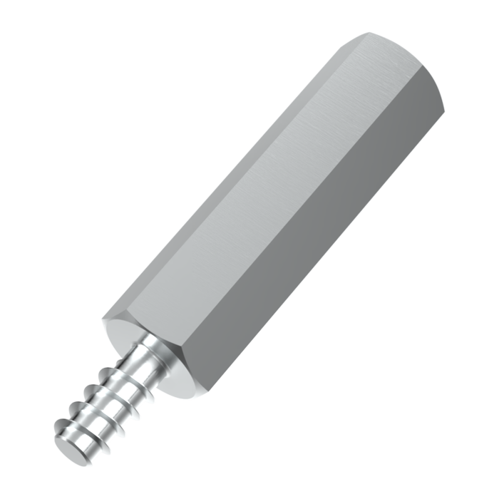 Standoff Galvanized Steel Self-Tapping AF5.5x25 F=M3x8 M=ST2.9x6 w/ UC