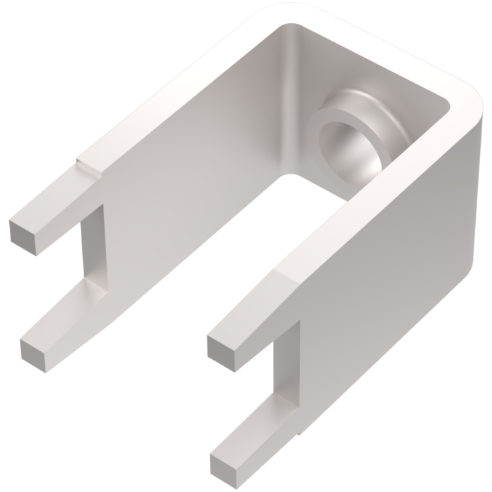 Schraub-Anschluss-Klemme M3 Messing verzinnt für LP Montage