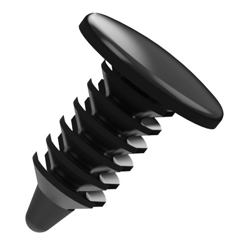 Pine Tree Clip Ø4.1x10.8 Polyamide 6.6 black