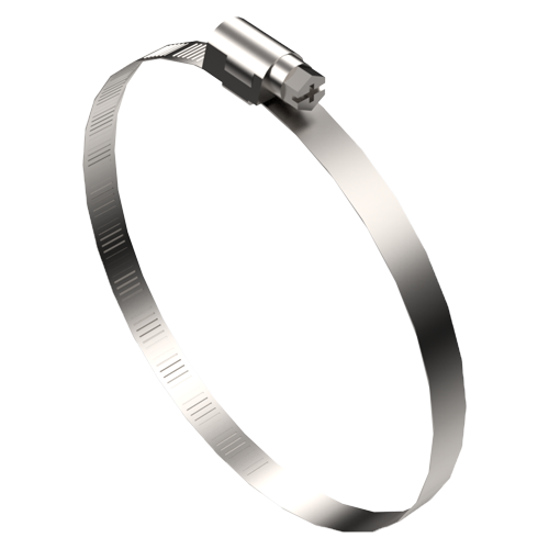 Hose Clamp with Worm Gear Drive Ø8.0-16.0 | A4 Plain Stainless Steel