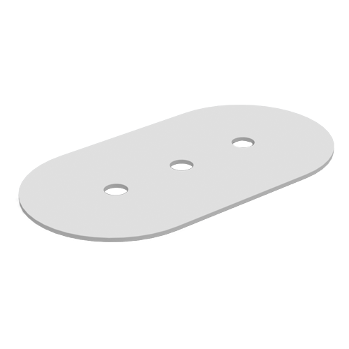 Crystal Insulator with three holes