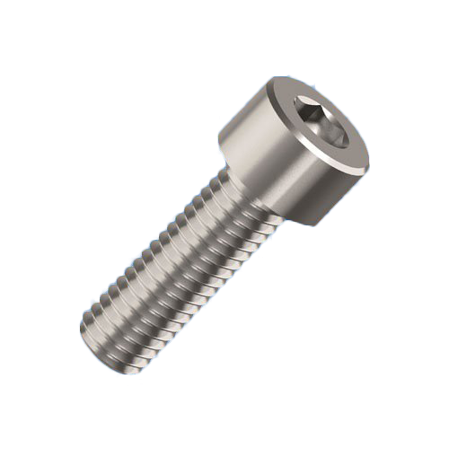 Cap screw with flat head DIN 6912 