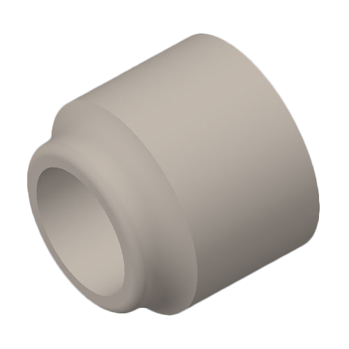 Keramikhülse 2,3/5,0x5,3mm Material C221