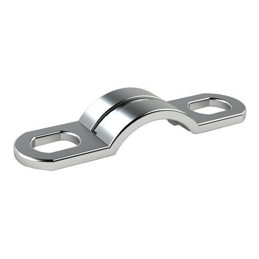 Cable Clamp for ø3.5mm/26/20x6mm Steel,zinc-plated/hole ø3.3mm