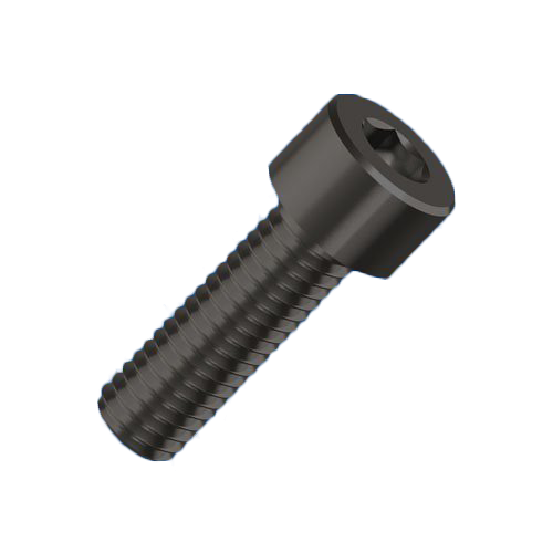 Hex cheese head screw M3, burnished 