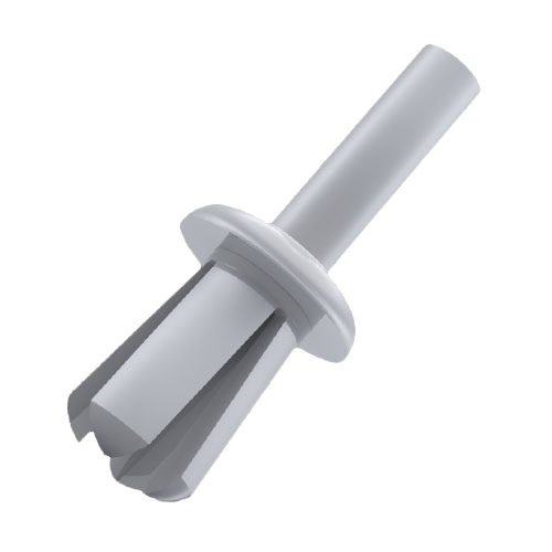 Push-Typ Rivet Bumper Klemmen de Kunststoff sourcingmap® 50 Stück 6 mm 