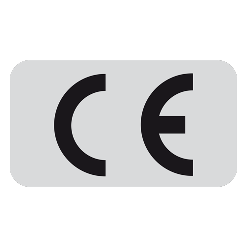 Label CE 40 x 28 mm / EC - Indication