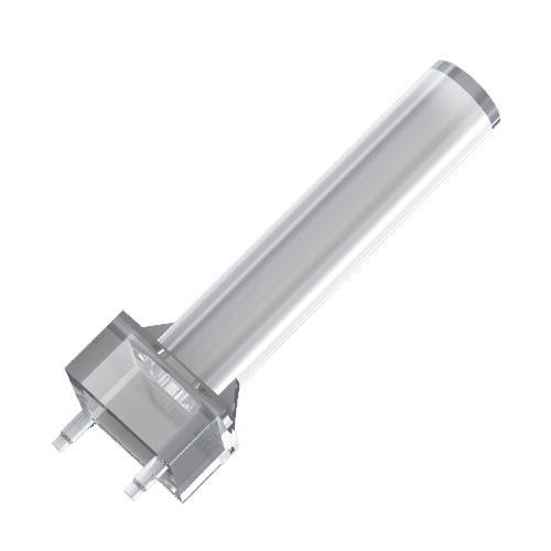 Vertical Light Pipe ø3mm for SMD Polycarbonat,clear/flat lens