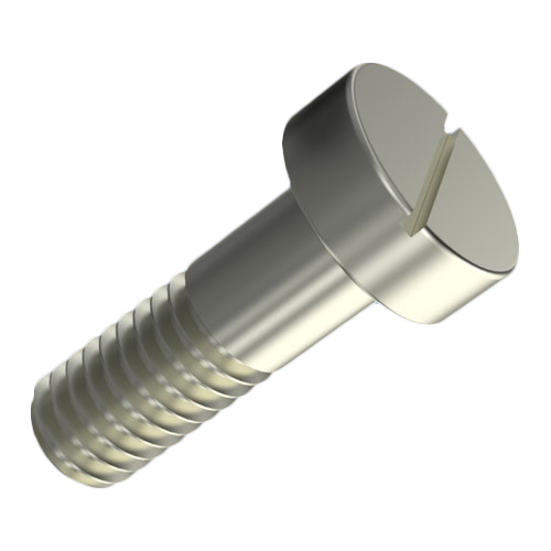Captive Screw M2.5x10.8 Cheese Head Nickel-Plated Steel 4.8 Slotted