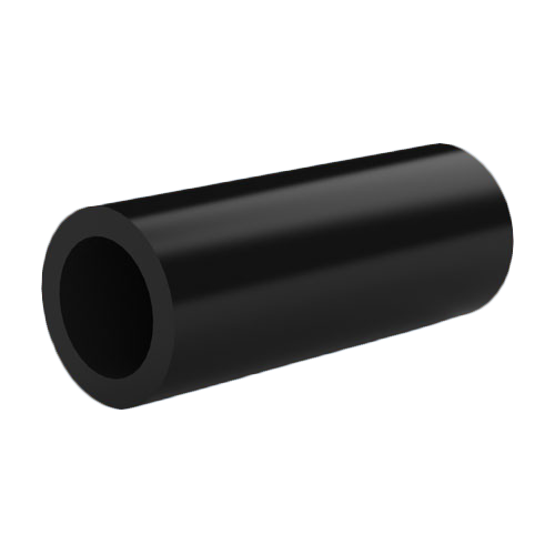 Round Spacer for M4 metric screws / 4.5X7.0X5.0 / polyamide / black