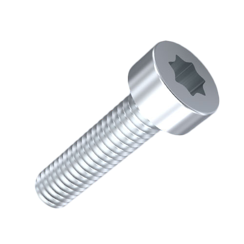 Cheese Head Screw ISO14580 M2.5x8 A2 Plain Stainless Steel Torx